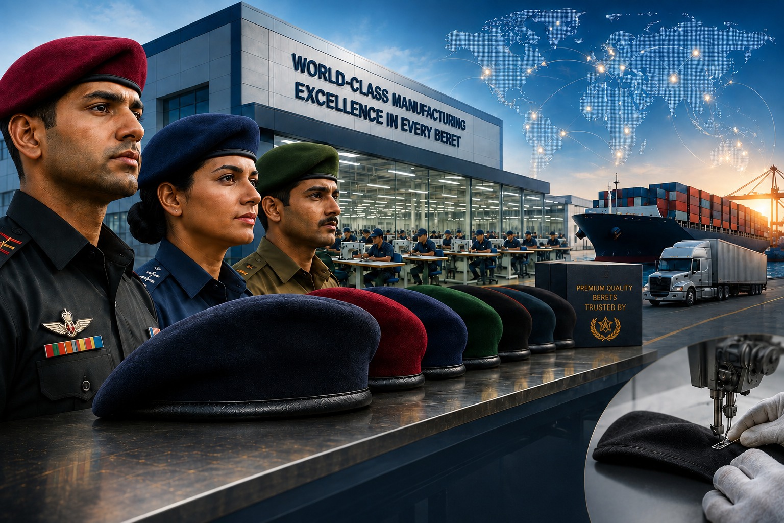 Rishi Exports Beret Manufacturing Facility